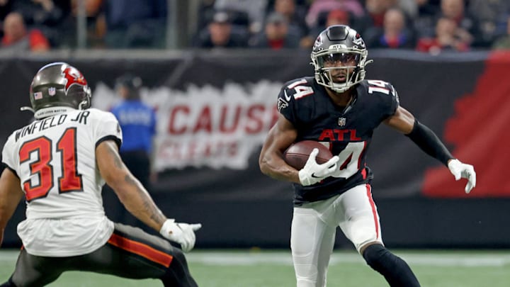 Atlanta Falcons wide receiver Russell Gage