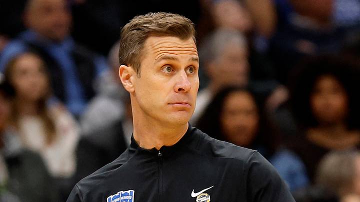 Mar 27, 2026; Washington, DC, USA; Duke Blue Devils head coach Jon Scheyer reacts in the first half during a Sweet Sixteen game of the East Regional of the men's 2026 NCAA Tournament at Capital One Arena. Mandatory Credit: Geoff Burke-Imagn Images Mar 27, 2026; Washington, DC, USA; Duke Blue Devils head coach Jon Scheyer reacts in the first half during a Sweet Sixteen game of the East Regional of the men's 2026 NCAA Tournament at Capital One Arena. Mandatory Credit: Geoff Burke-Imagn Images