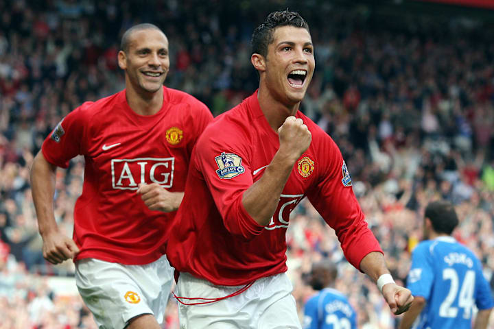 Cristiano Ronaldo, Rio Ferdinand 克里斯蒂亚诺·罗纳尔多,里奥·费迪南德