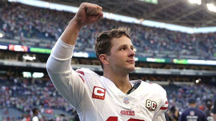 San Francisco 49ers quarterback Brock Purdy