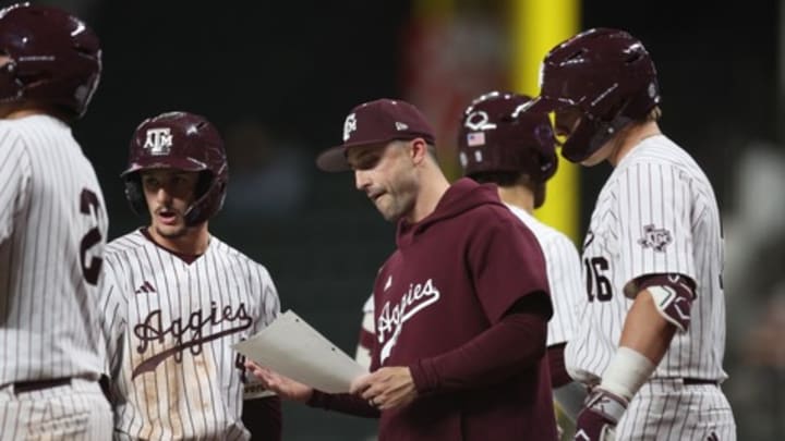 Texas A&M head coach Michael Earley Texas A&M head coach Michael Earley