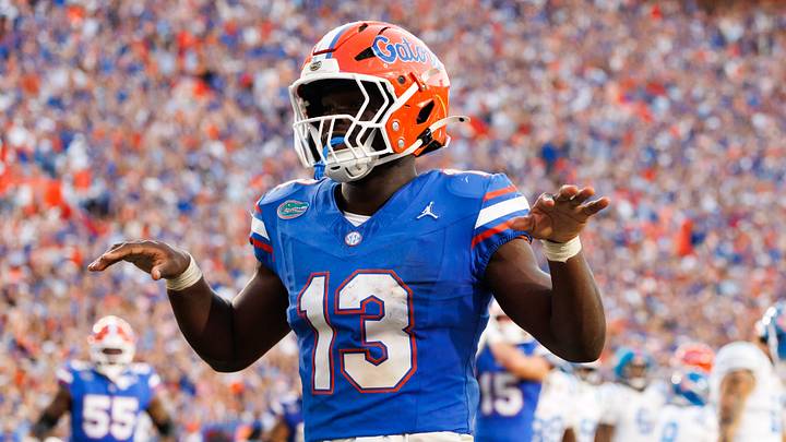 Running back Jadan Baugh and the Florida Gators are ready to keep flying up the SEC Standings. Running back Jadan Baugh and the Florida Gators are ready to keep flying up the SEC Standings.