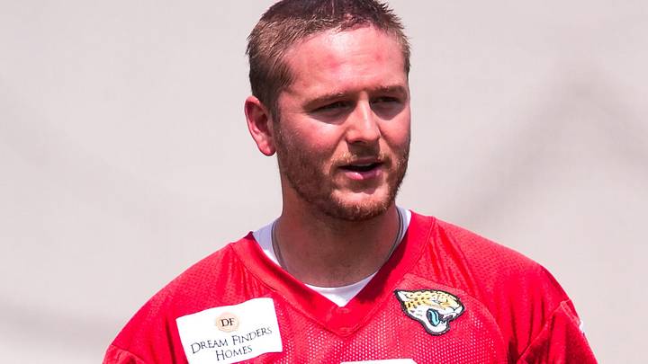 Jacksonville Jaguars quarterback Quinn Ewers (10) walks off the field after an NFL Jaguars practice at the Miller Electric Center, Tuesday September 2, 2026 in Jacksonville, Fla.  