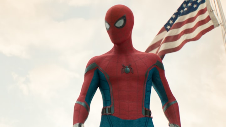 Spider-Man in Columbia Pictures' SPIDER-MAN™: HOMECOMING.