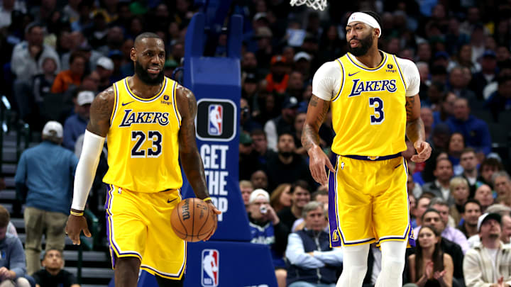 LeBron James y Anthony Davis acumulan muchas selecciones a los Equipos All NBA