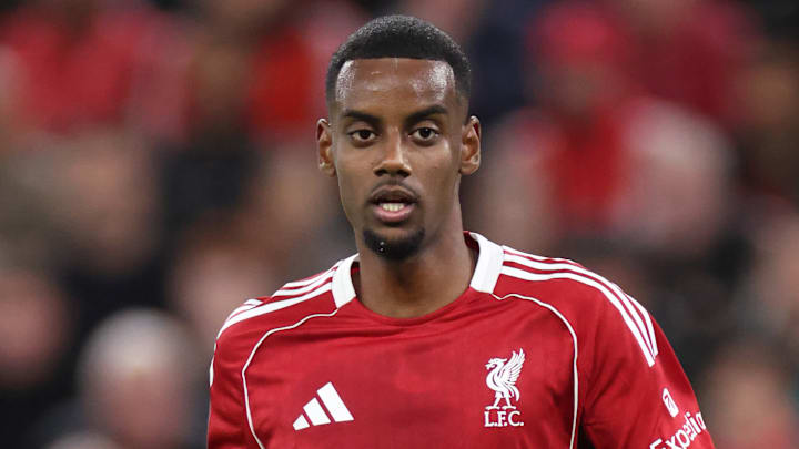 Alexander Isak started Liverpool’s win over Atlético Madrid.