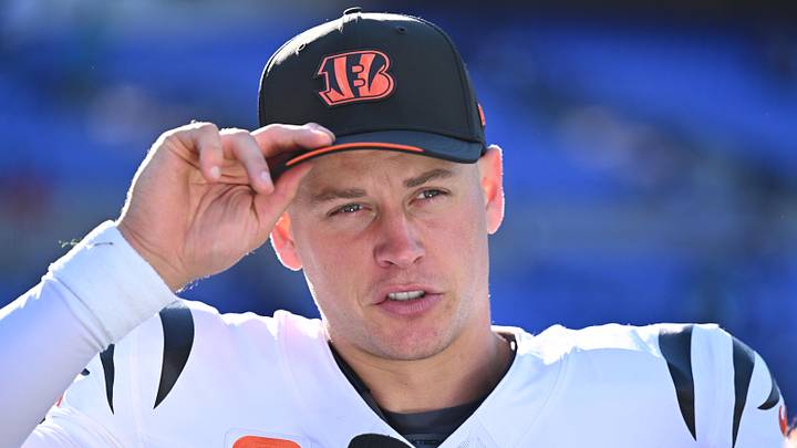 Cincinnati Bengals quarterback Joe Burrow 