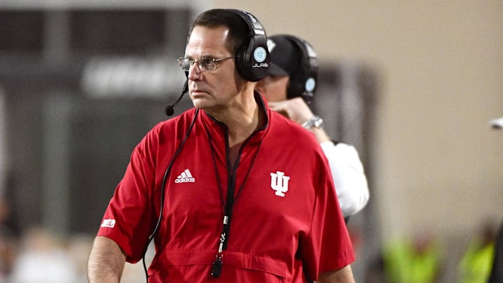 Indiana Hoosiers head coach Curt Cignetti