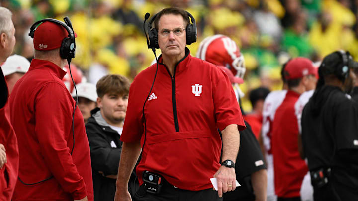 Indiana Hoosiers head coach Curt Cignetti 