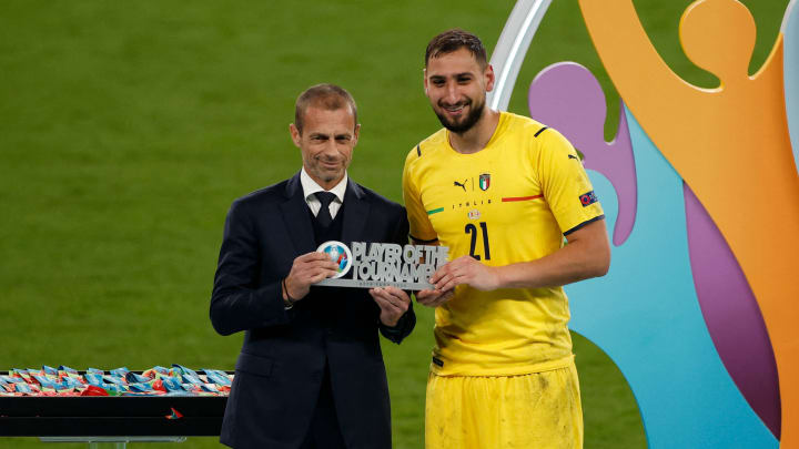 Donnarumma a remporté l'Euro avec l'Italie