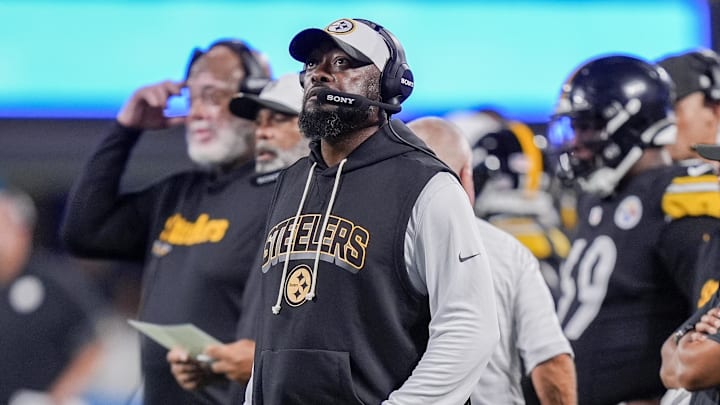 Pittsburgh Steelers head coach Mike Tomlin 