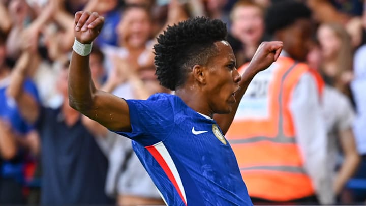 Estêvão scored on his Chelsea debut.