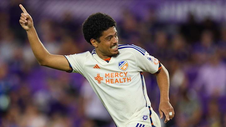 FC Cincinnati's Evander netted a knuckleball free kick against Orlando City SC on Saturday.