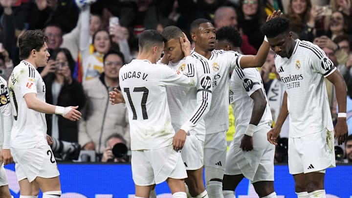 Kylian Mbappe opened the scoring for Real Madrid