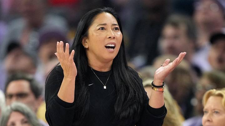 Golden State Valkyries head coach Natalie Nakase Golden State Valkyries head coach Natalie Nakase
