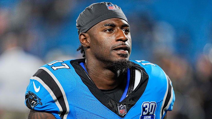 Carolina Panthers WR Xavier Legette