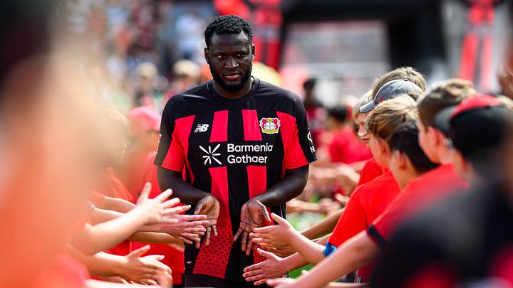 Bei den Bayer-Fans weiter beliebt: Victor Boniface