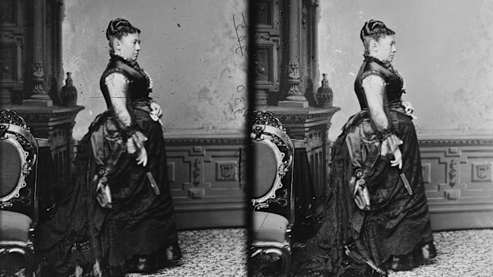 First Lady Julia Grant.