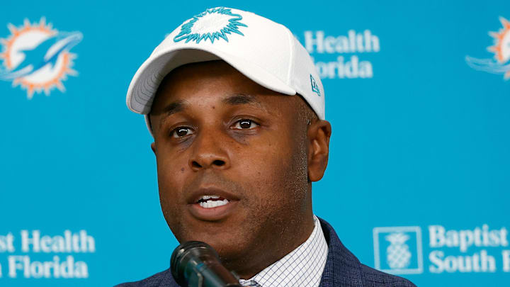 Miami Dolphins former GM Chris Grier