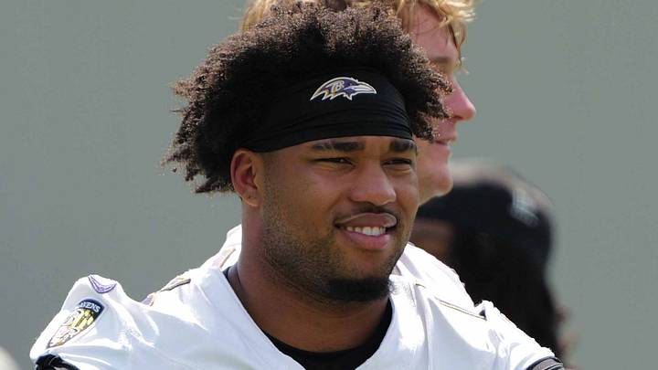 Baltimore Ravens linebacker Mike Green Baltimore Ravens linebacker Mike Green