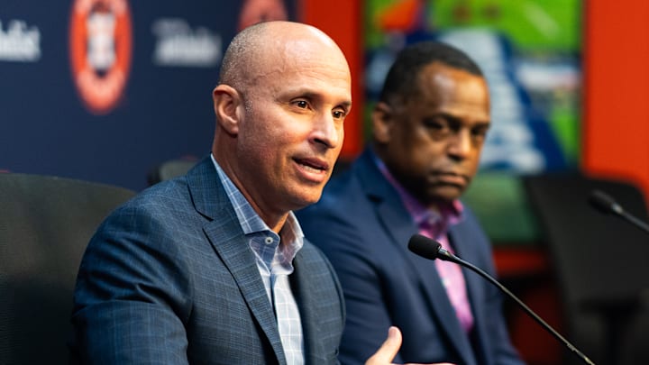 2025 Houston Astros Joe Espada, Dana Brown