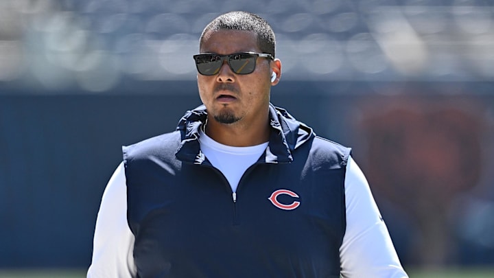 Chicago Bears general manager Ryan Poles 