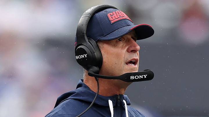 New York Giants - head coach John Harbaugh
