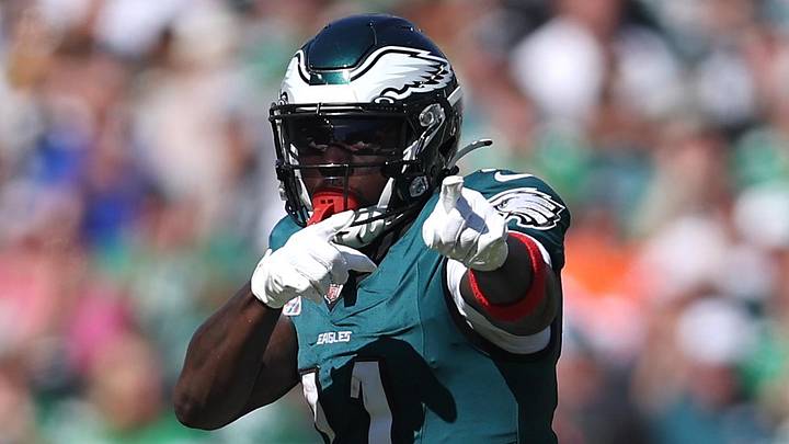 Philadelphia Eagles wide receiver A.J. Brown