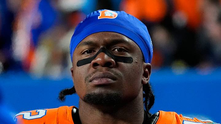 Denver Broncos running back RJ Harvey Denver Broncos running back RJ Harvey