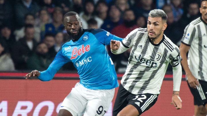 Leandro Paredes und Tanguy Ndombélé