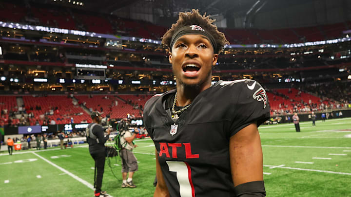 Atlanta Falcons wide receiver Darnell Mooney 