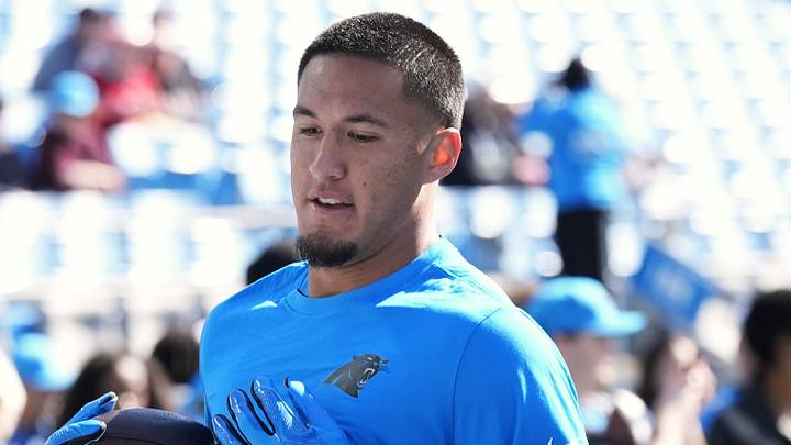 Carolina Panthers wide receiver Tetairoa McMillan