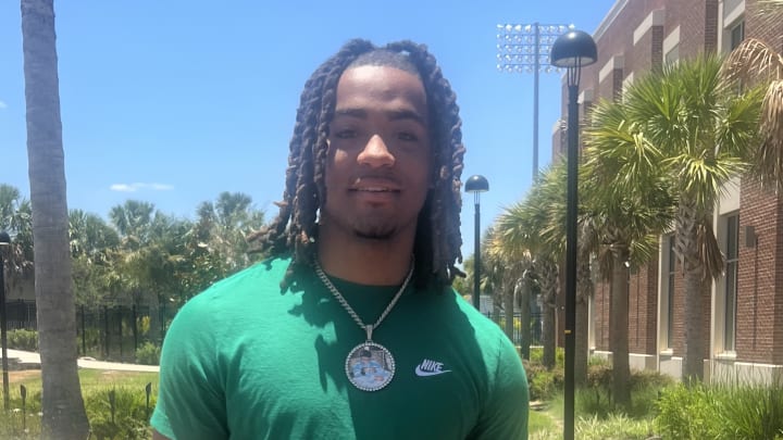 Auburn Tigers commitment Jakaleb Faulk visits the Florida Gators