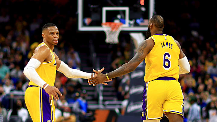 LeBron James y Russell Westbrook son las principales estrellas de Los Angeles Lakers