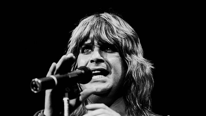 Ozzy Osbourne on stage Ozzy Osbourne on stage