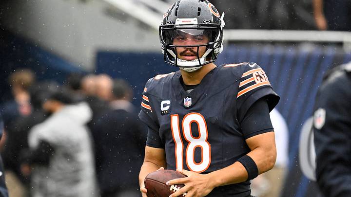 Sep 20, 2026; Chicago, Illinois, USA; Chicago Bears quarterback Caleb Williams (18) 