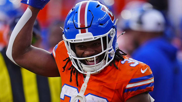 Denver Broncos RB Jaleel McLaughlin Denver Broncos RB Jaleel McLaughlin