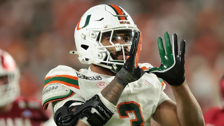 Miami Hurricanes edge rusher Akheem Mesidor