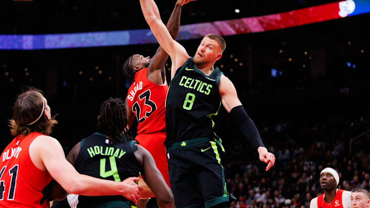 Boston Celtics, Toronto Raptors, Kristaps Porzingis, Jrue Holiday, Celtics injury report, Luke Kornet, Neemias Queta, Luke Kornet