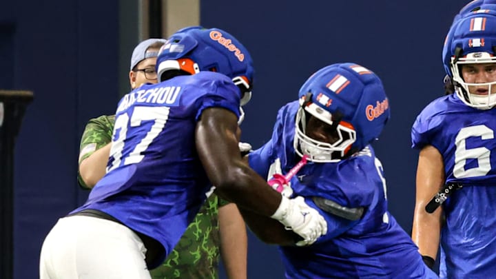 The Florida Gators held a viewing period for its practice on Aug. 7.