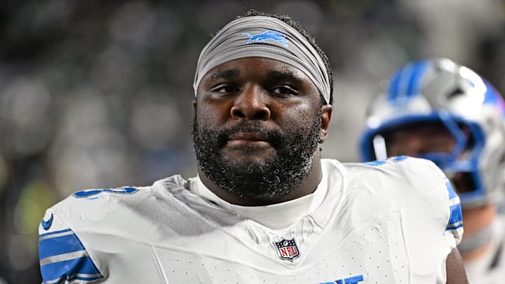 Detroit Lions defensive tackle DJ Reader. Detroit Lions defensive tackle DJ Reader.