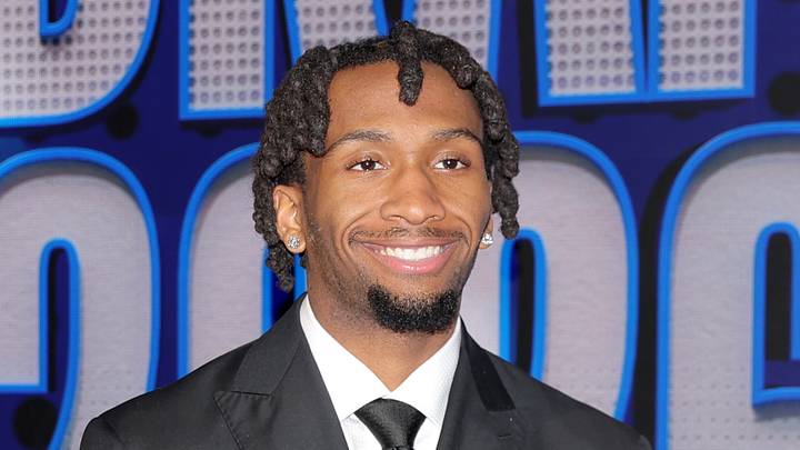 Jun 23, 2026; New York, NY, USA; Draft prospect Darryn Peterson poses for photos on the red carpet before the 2026 NBA draft at Barclays Center. Mandatory Credit: Brad Penner-Imagn Images Jun 23, 2026; New York, NY, USA; Draft prospect Darryn Peterson poses for photos on the red carpet before the 2026 NBA draft at Barclays Center. Mandatory Credit: Brad Penner-Imagn Images