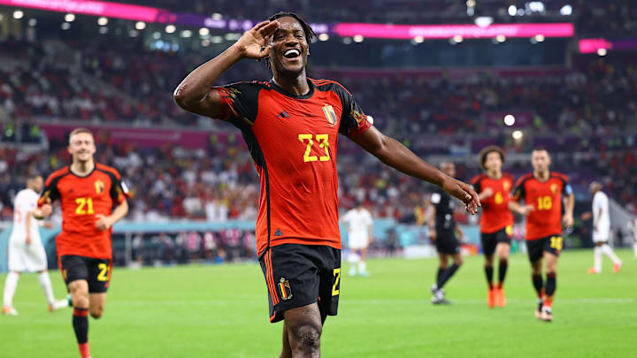 Michy Batshuayi scored the only goal of a tight World Cup game