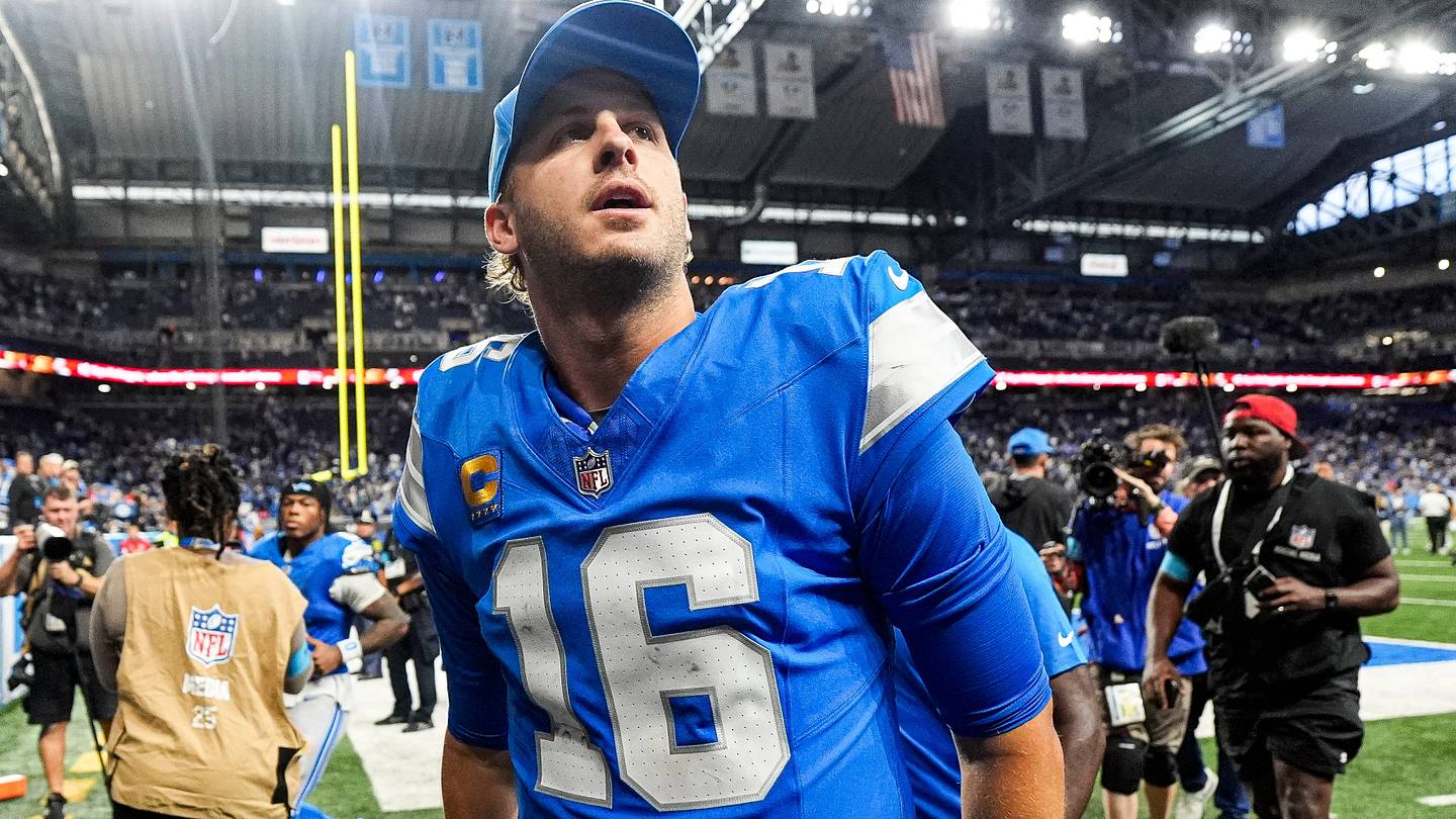 Everything Jared Goff Said After Detroit Lions Defeated Jets