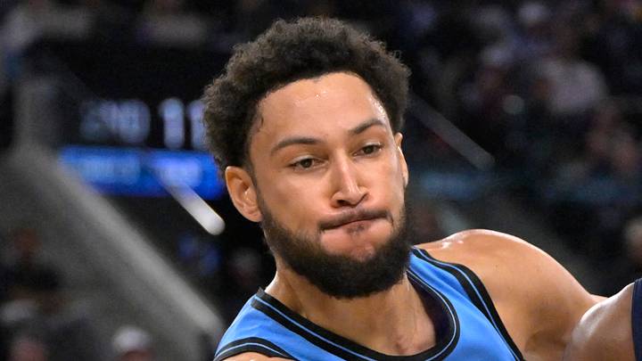 Mar 21, 2025; Inglewood, California, USA;  Los Angeles Clippers guard Ben Simmons (25) steals the ball from Memphis Grizzlies forward Jaren Jackson Jr. (13) in the first half at Intuit Dome. Mandatory Credit: Jayne Kamin-Oncea-Imagn Images