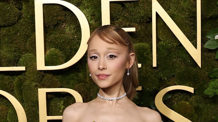 Ariana Grande at the 82nd Golden Globes