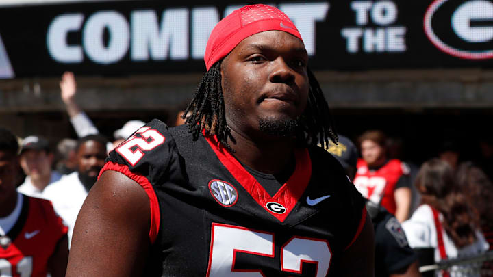 Georgia defensive lineman Christen Miller 