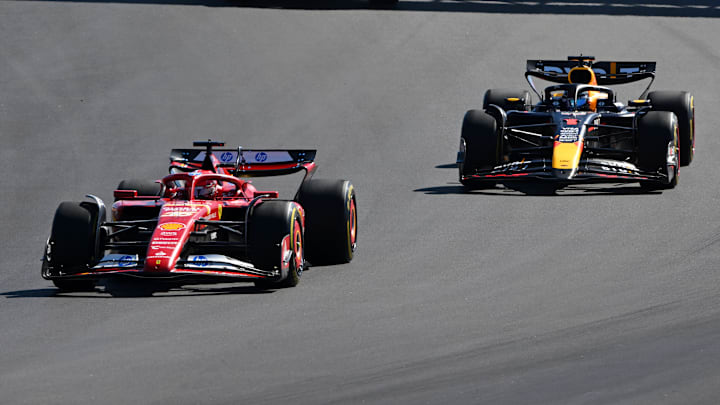Charles Leclerc, Ferrari, Max Verstappen, Red Bull, Formula 1