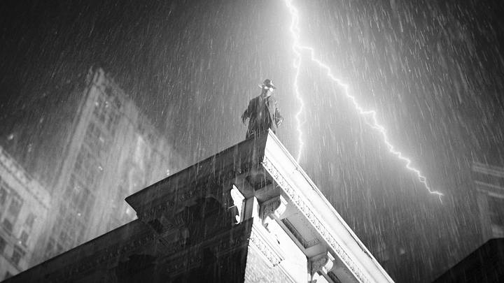 “The Spider” (Nicolas Cage) in a scene from Prime Video’s Spider-Noir (Courtesy of Prime Video) “The Spider” (Nicolas Cage) in a scene from Prime Video’s Spider-Noir (Courtesy of Prime Video)