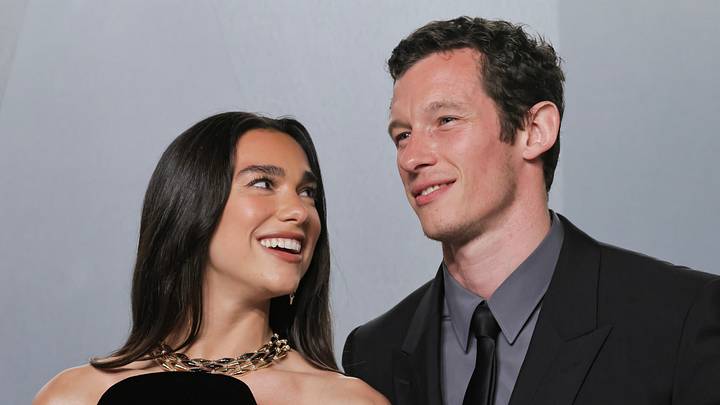 Dua Lipa and Callum Turner